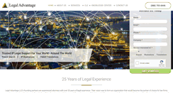 Desktop Screenshot of legaladvantage.net